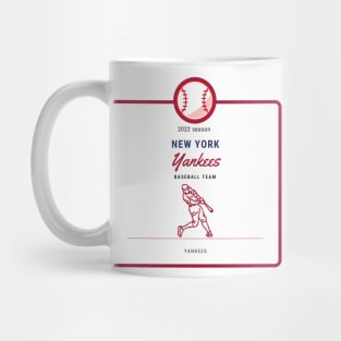 New York Yankees for baseball lovers 2022 season Mug